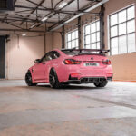 Exclusive Rons Pink BMW M4 F82 Riviera RF6 Black Polished Dark Tint