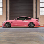 Exclusive Rons Pink BMW M4 F82 Riviera RF6 Black Polished Dark Tint