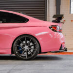 Exclusive Rons Pink BMW M4 F82 Riviera RF6 Black Polished Dark Tint