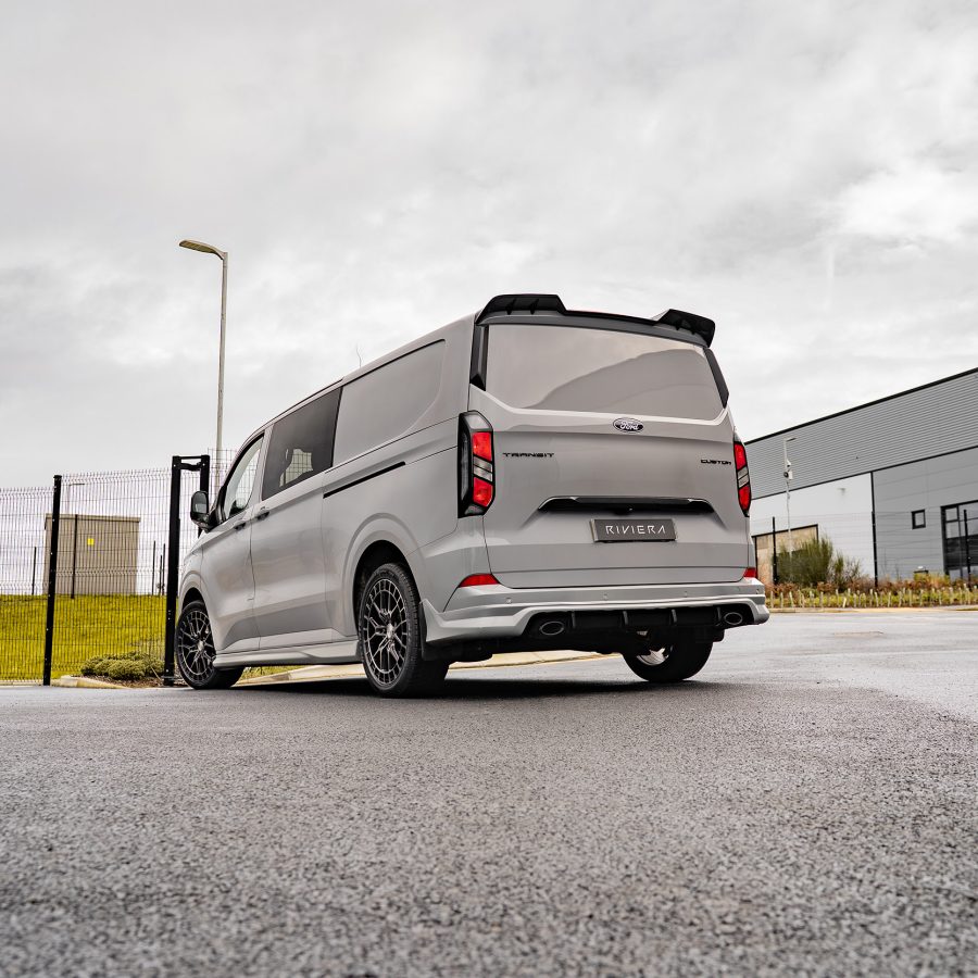Ford Transit Custom MK2 Riviera RF26 Black Polished Dark Tint