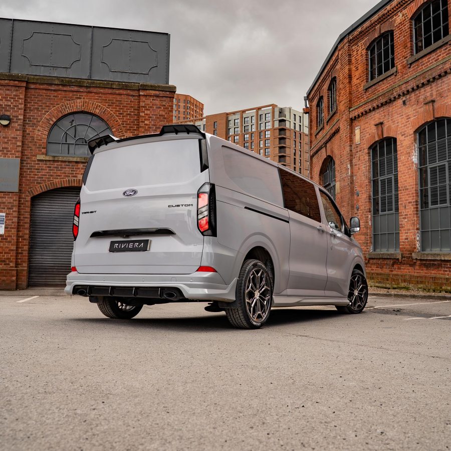 Ford Transit Custom MK2 Riviera RF27 Black Polished Dark Tint