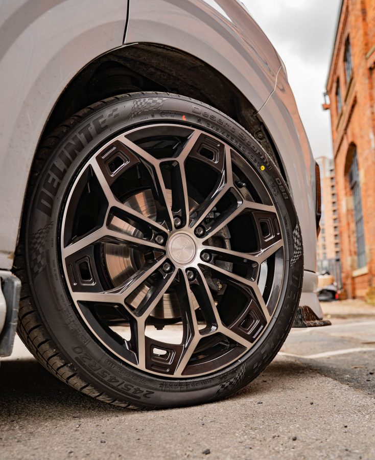 Ford Transit Custom MK2 Riviera RF27 Black Polished Dark Tint