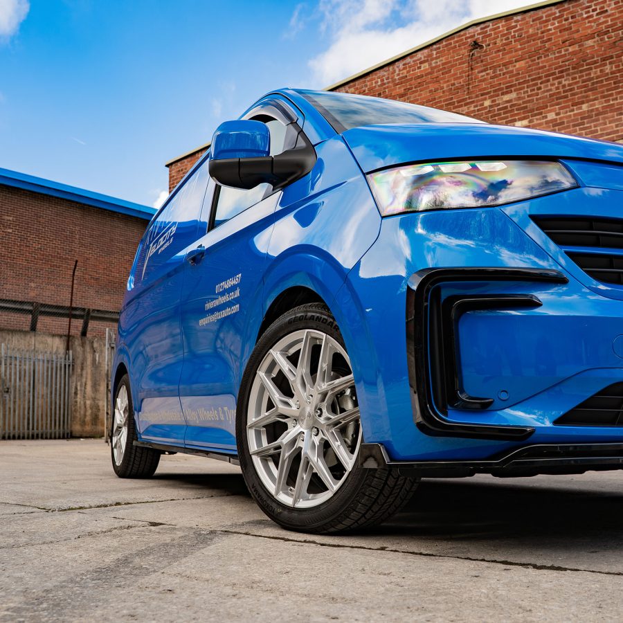 Volkswagen Transporter T7 Riviera RF16 Silver Polished