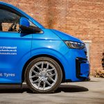 Volkswagen Transporter T7 Riviera RF16 Silver Polished