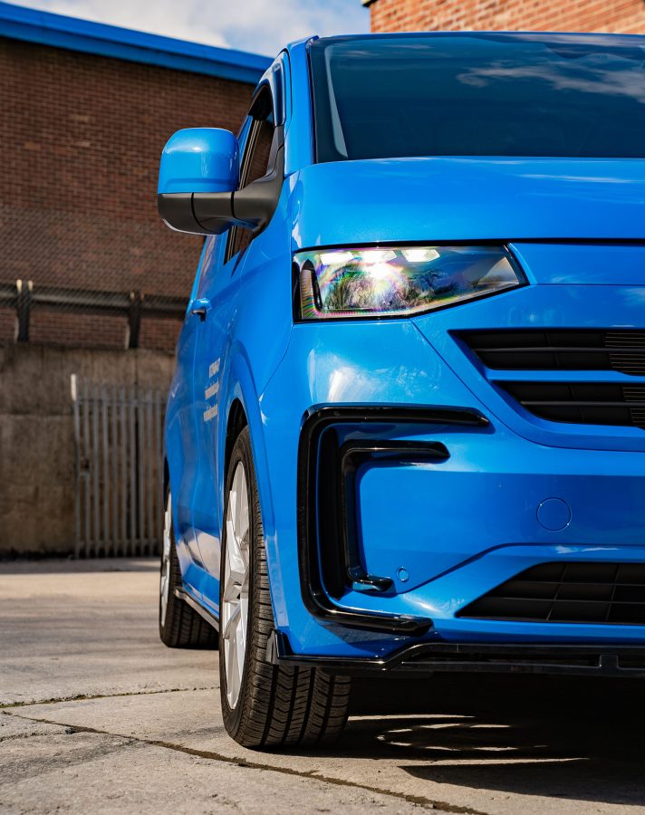 Volkswagen Transporter T7 Riviera RF16 Silver Polished