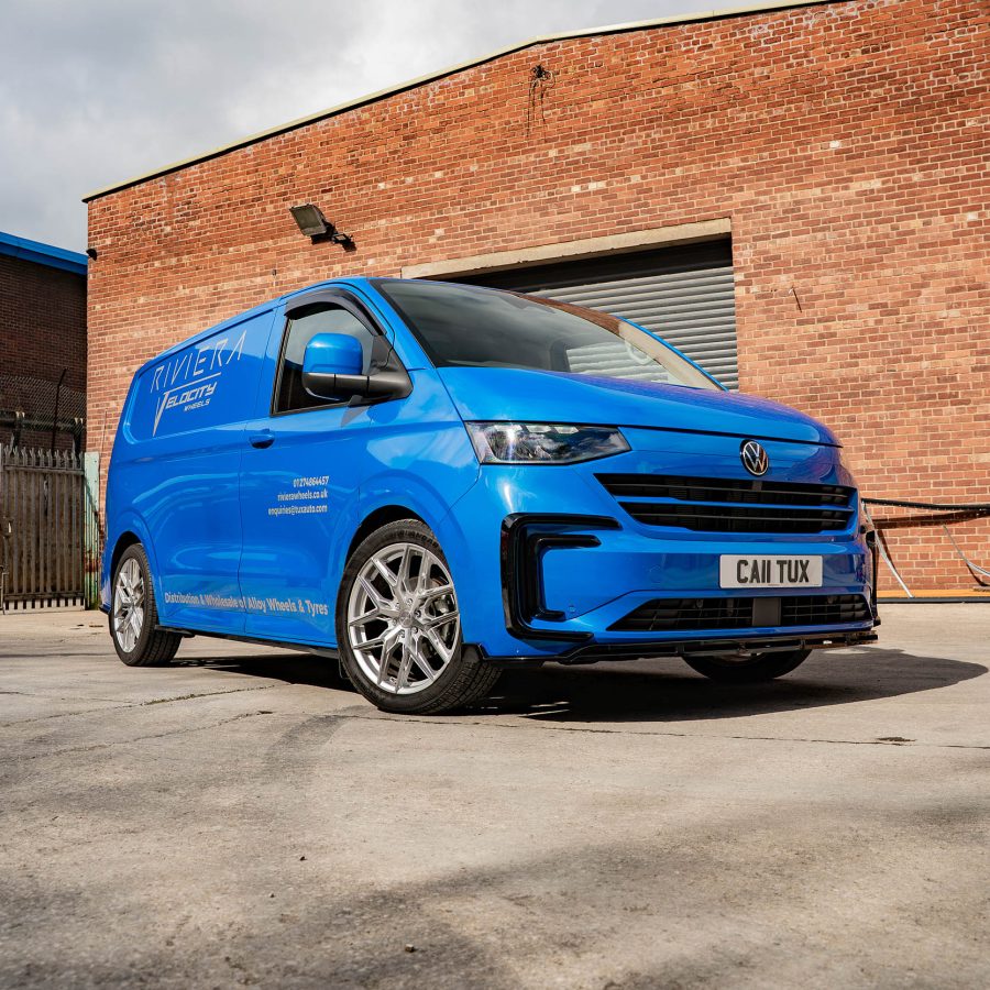 Volkswagen Transporter T7 Riviera RF16 Silver Polished